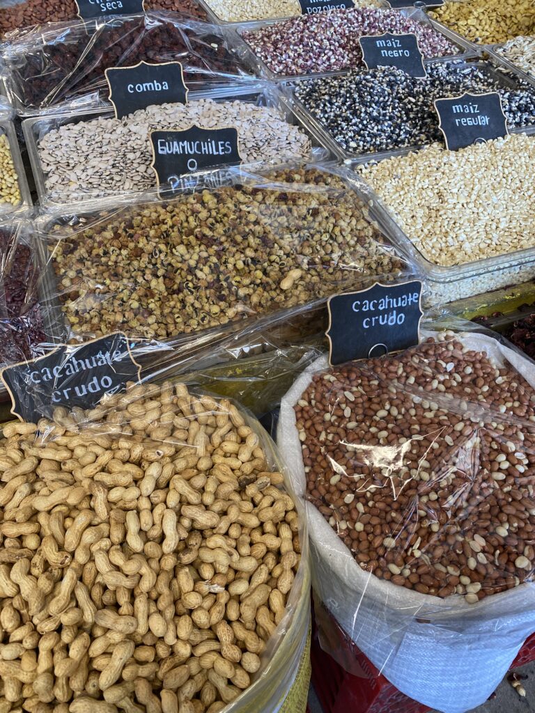 Peanuts at the market