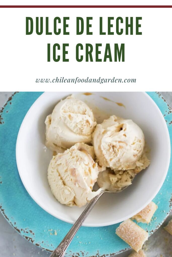 Pin for Dulce de Leche Ice Cream