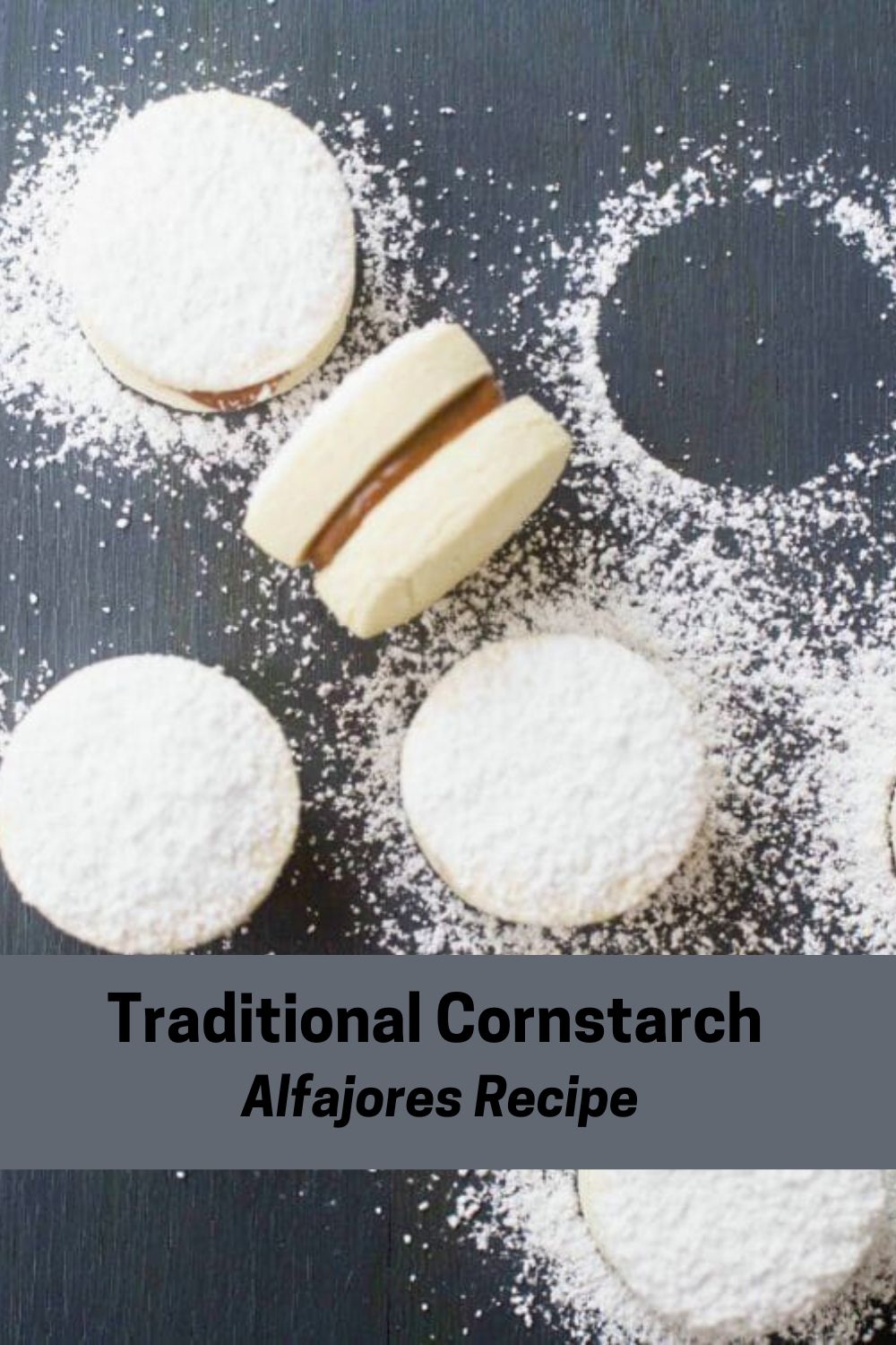 Traditional Cornstarch Alfajores Recipe Pin