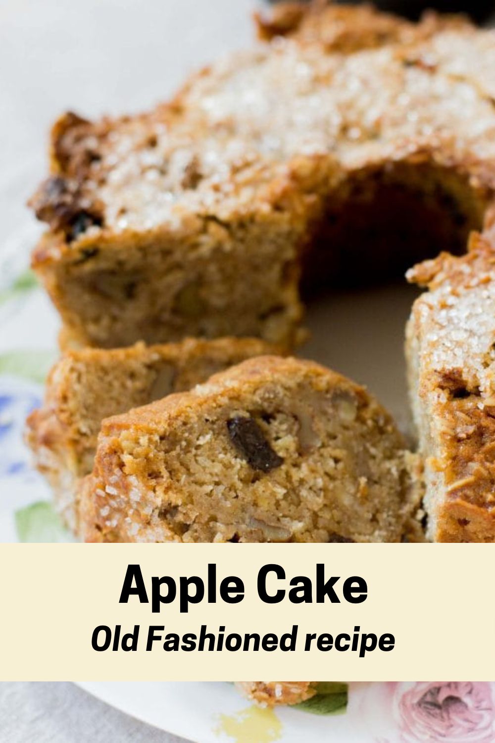 Old fashioned Apple cake