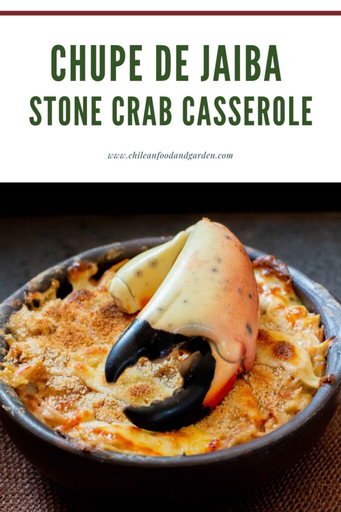 Chupe de Jaiba Stone Crab