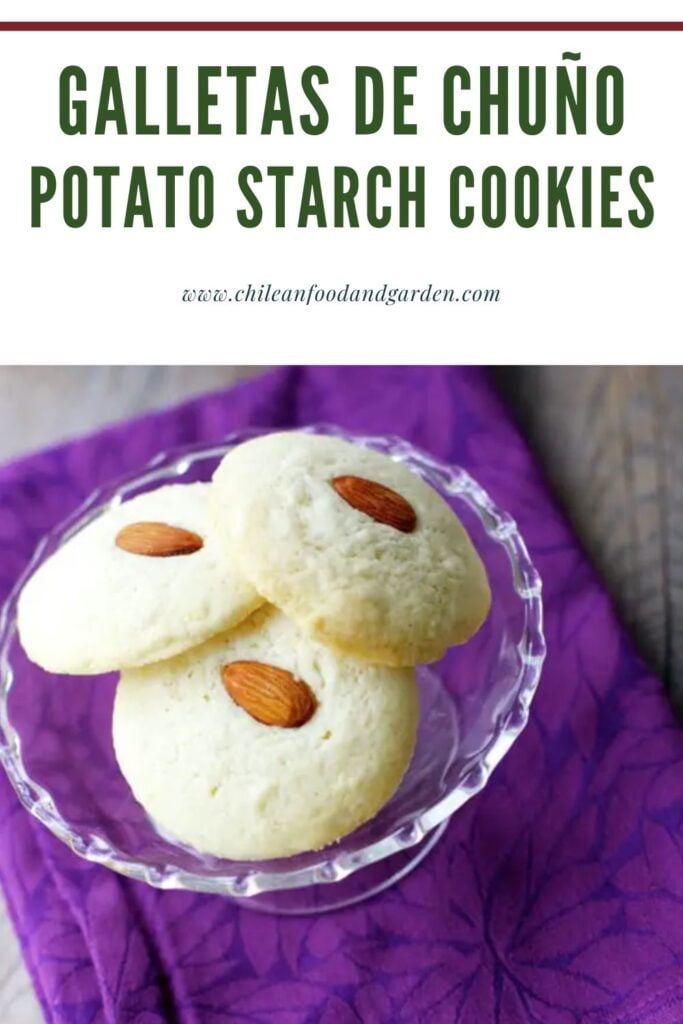 Pin for Galletas de Chuño Potato Starch Cookies