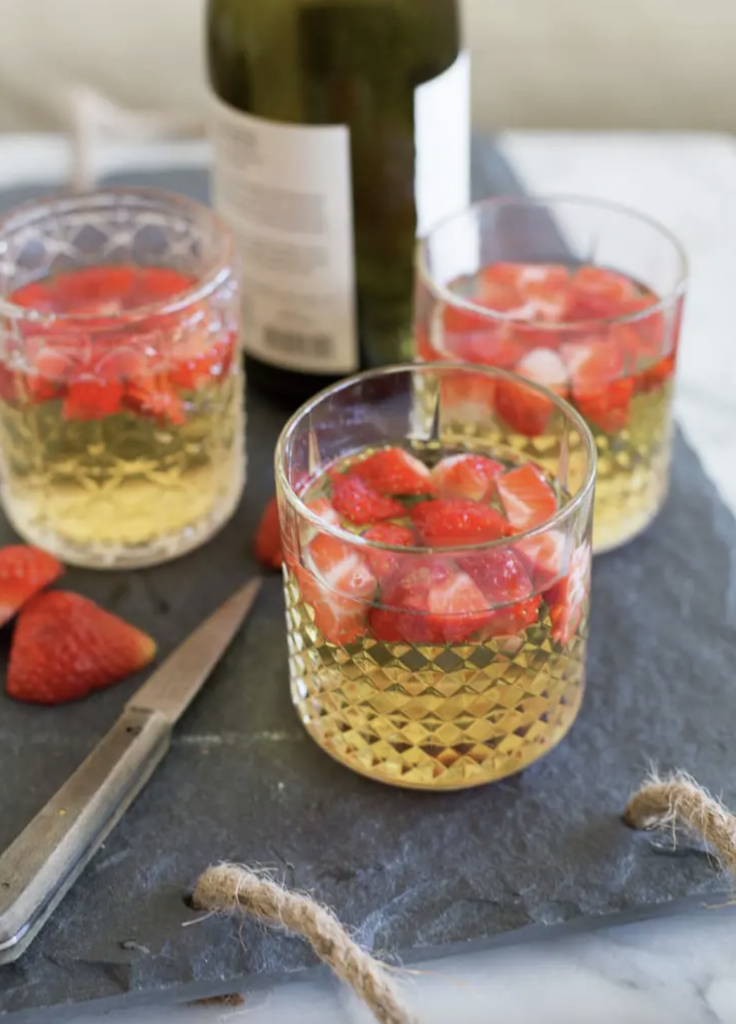 Clery 
Strawberry White Wine Punch