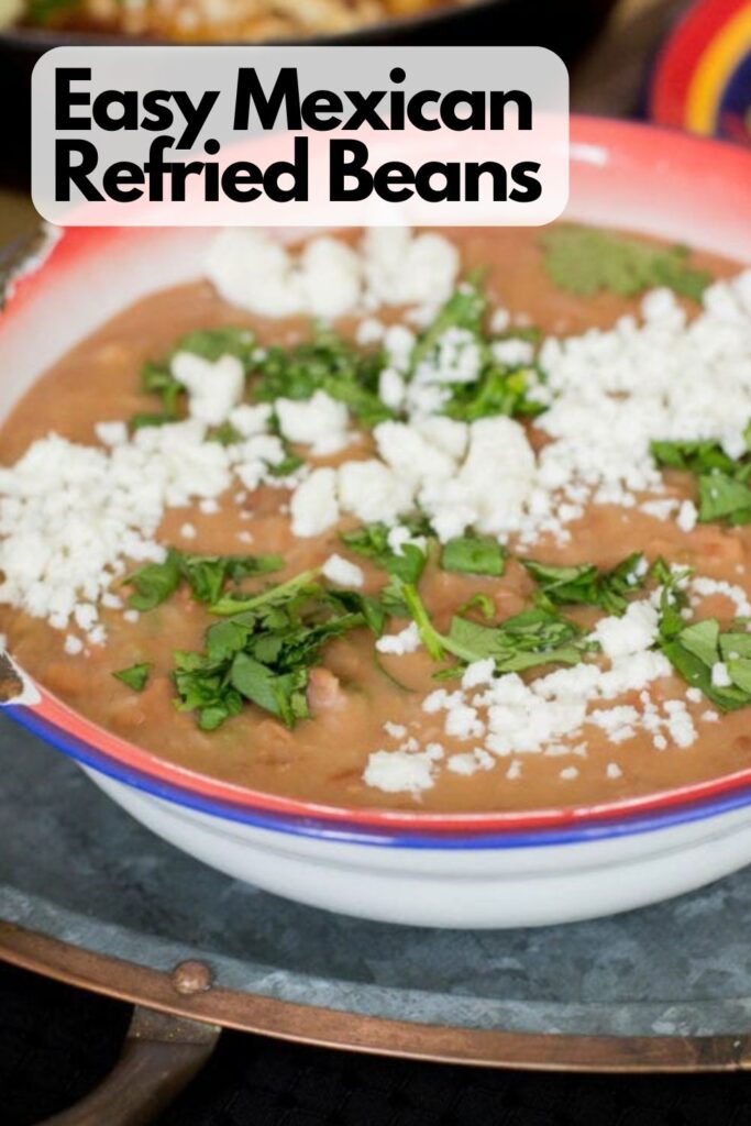 Easy Mexican Refried Beans