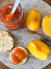 Chilean peach jam