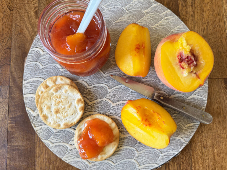 Chilean peach jam